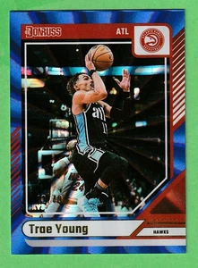 Trae Young - 2024/25 Panini Donruss Choice Blue Holo /49 #93 Hawks - Bild 1 von 2