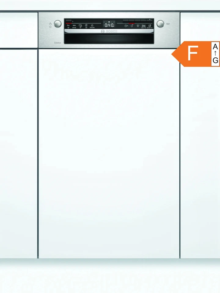 Geschirrspüler 45cm teilintegriert Edelstahl Home Connect AquaStop leise - Bild 1 von 4