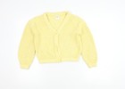John Lewis Girls Yellow Cardigan Age 10