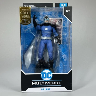 Figura de acción McFarlane DC Multiverse Owlman Gold Label 7" exclusiva - nueva Foto 1 de 4