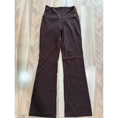 Athletic Works High Waisted Flare Leggings Brown Women's Size S - Image 1 of 4