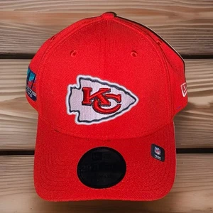 Kansas City Chiefs Super Bowl LVII Champions New Era 39THIRTY M/L Red Hat NEW - Picture 1 of 3