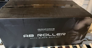 Iron Force Fitness Core Trainer Bauchtrainer Rad mit Ellenbogenstütze - NEU IM KARTON - Bild 1 von 5