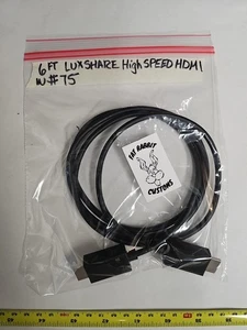 6ft luxsharehigh speed hdmi to hdmi cable USA! - Picture 1 of 1