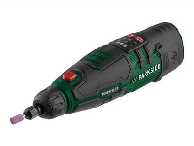 Parkside Cordless Rotary Multi-Tool 12V With Accessories - Image 1 of 4