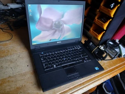 VERY FAST Win XP Dell Laptop--RS232 / Serial Port + Quick 120SSD + 4GB RAM (D5) - Image 1 of 4