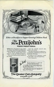 1926 Quaker Oats Pettijohn's Wheat Cereal MAGAZINE PRINT AD Gift Idea! (4810) - Picture 1 of 1