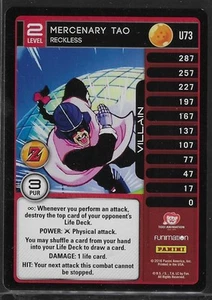 DBZ Dragon Ball Z TCG Panini Awakening U73 Mercenary Tao Reckless - Bild 1 von 2