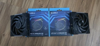 2 Lian Li Uni Fan TL Wireless Lüfter, ARGB, PWM, 120mm, Schwarz - Bild 1 von 4