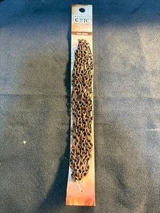 Cadena de cobre industrial elegante de 48" para joyería y artesanía - Imagen 1 de 2