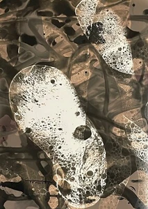 Tonito Original art Chemigram.KODAK Silver RC Paper.Alternative photography 16 - Picture 1 of 2