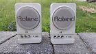 One working Roland MA 12C Stereo Micro Monitor Single Powered Speaker. 2 for 1!