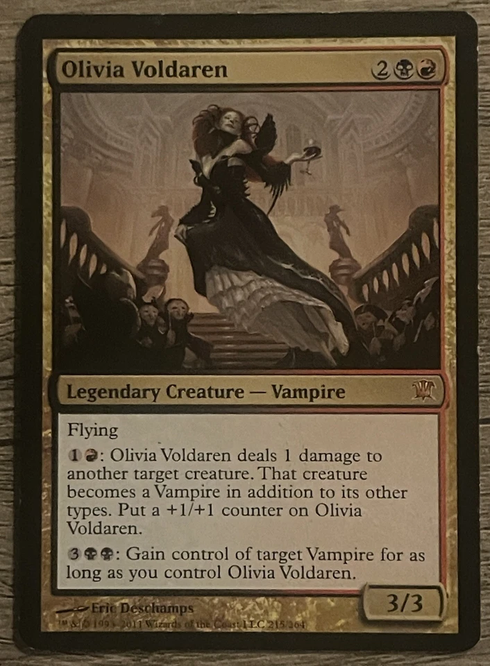 MTG Olivia Voldaren Innistrad 215/264 Regular Mythic - Image 1 of 1