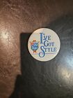 I've Got Style Heileman's Old Style (1970s) Vintage Beer Pin-Back Button ad 