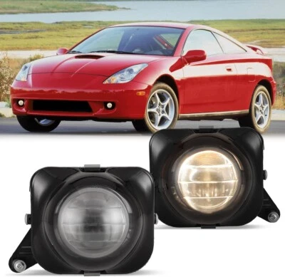 Par de luces antiniebla para parachoques delantero Toyota Celica 2000-2005 Fit 00-05 Foto 1 de 4