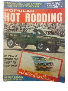 Popular Hot Rodding Magazine December 1966 - Picture 1 of 2