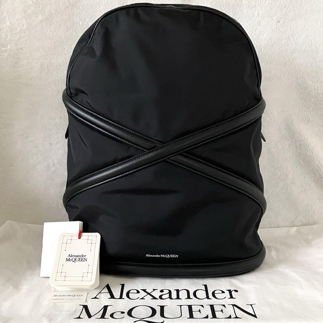 Alexander McQueen Backpack Black Bags for Men for sale | eBay Alexander McQueen Backpack Black Bags for Men for sale | eBay