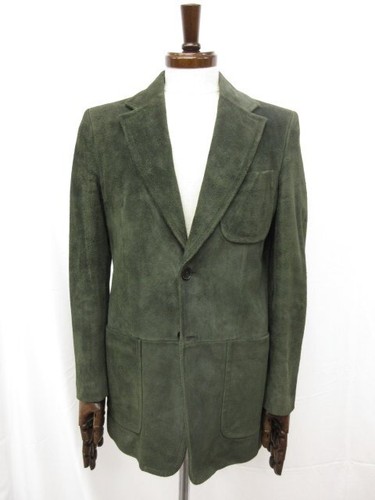 Tom Ford Archives [GUCCI] Giacca Pelle Scamosciata (Uomo) 46 Made in Italy