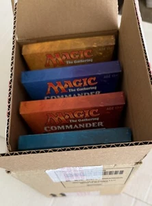 MTG Magic the Gathering 2017 4 DECK COMMANDER SET SEALED NEU - Bild 1 von 3