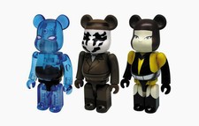 Watchmen Bearbrick 100% 3 Pack Medicom Figures Be@rbrick Limited DC Comics Rare