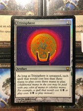 MTG Trinisphere FOIL, Darksteel,English, LP, Ship with Tracking