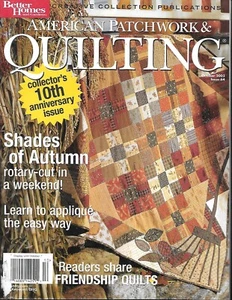 American Patchwork & Quilting - October 2003 Collector's 10th Issue - Picture 1 of 2