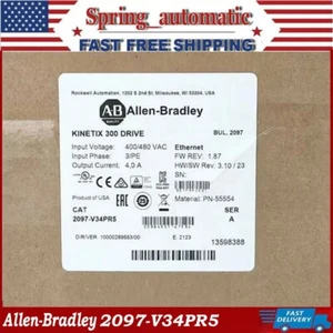 2097-V34PR5 SER A Kinetix 300 Servo Drive New Factory Sealed AB 2097 V34PR5 - Picture 1 of 3