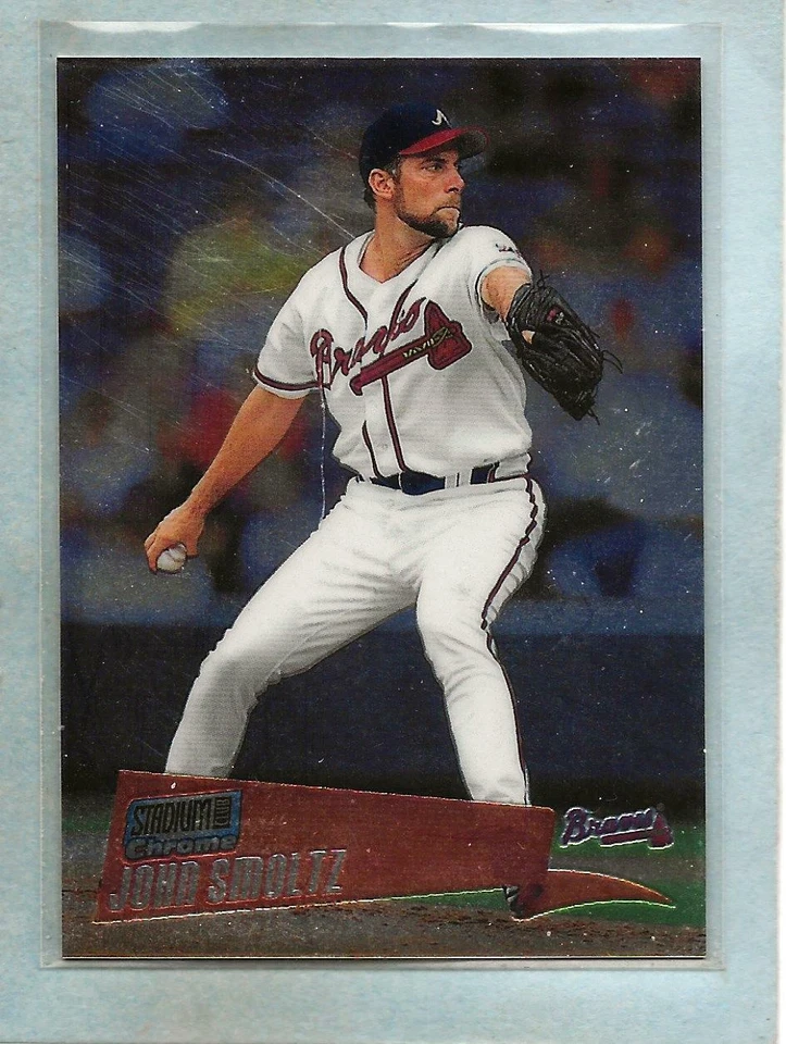 JOHN SMOLTZ - 2000 Stadium Club Chrome - #54 - Braves - $1.00 Shipping - Image 1 of 1