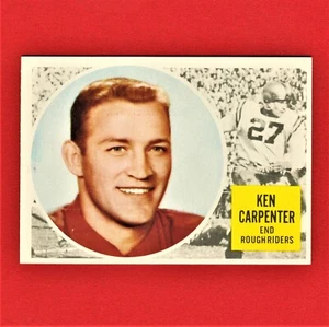 Ken Carpenter - 1960 - Roughriders - Topps CFL - #52 - (EXMT) - A8 - Picture 1 of 2