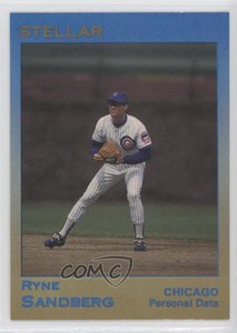 1991 Star Stellar /500 Ryne Sandberg #98 HOF