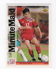 World Cup 1994 Soccer Football Card. Gu Sang-Bum Korea