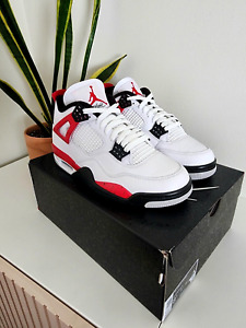 Nike Air Jordan 4 Retro Red Cement Men's Shoes DH6927-161 sz 8.5-13 IN-HAND