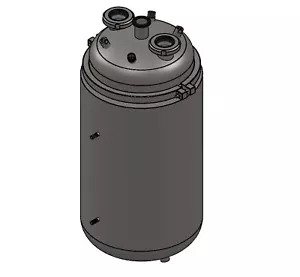 HFS(R) 12 X 24 Bottom Spout Base with Spherical Lid - Picture 1 of 4