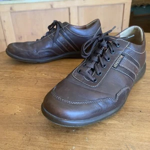 Mephisto Brown Walking Shoes France Mens 9 M - Picture 1 of 11