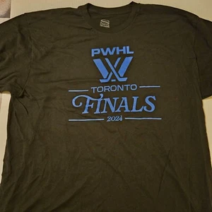 2024 PWHL Toronto Finals T-Shirt 2XL Professional Women's Hockey League Shirt - Picture 1 of 2