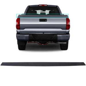 For 2014-2017 2018 Toyota Tundra Black ABS Tailgate Spoiler Lip Truck Protector - Picture 1 of 11