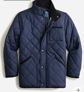 Crew Cuts Kids' quilted field jacket in recycled polyester Size Large - Picture 1 of 13