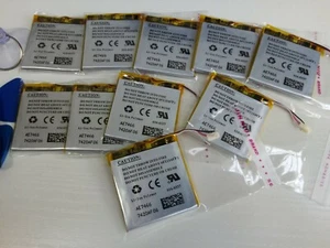 10PCS Replacement Battery for iPod Nano 3 3rd Gen 4GB 8GB 616-0337 540mAh - Picture 1 of 12