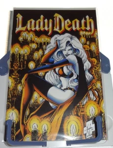 Libro de historietas Lady Death II Between Heaven & Hell edición #2 Chaos embolsado NUEVO - Imagen 1 de 2