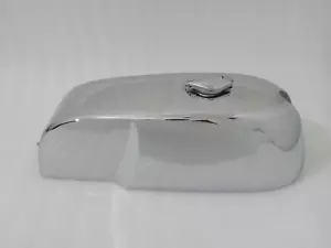 PETROL FUEL TANK ALUMINIUM NORTON COMMANDO DUNSTALL NORVIL TRITON CAFE RACER - Picture 1 of 12