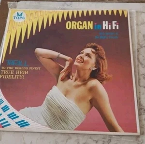 Dick Aurandt at the Mighty Console "Organ in Hi Fi" Late 50's Tops L1633 E35 - Picture 1 of 4