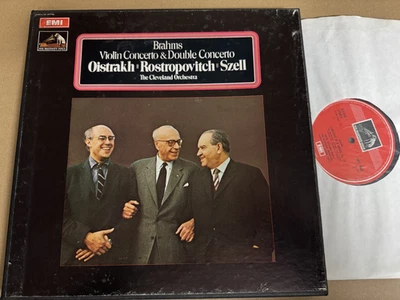 SLS 786/2 Brahms Concertos Oistrakh Rostropovich Szell 2 LP box - Image 1 of 4