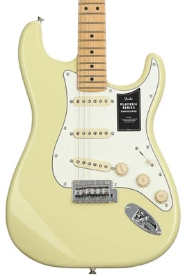 Fender Player II Stratocaster Electric Guitar - Hialeah Yellow with Maple - Image 1 of 4