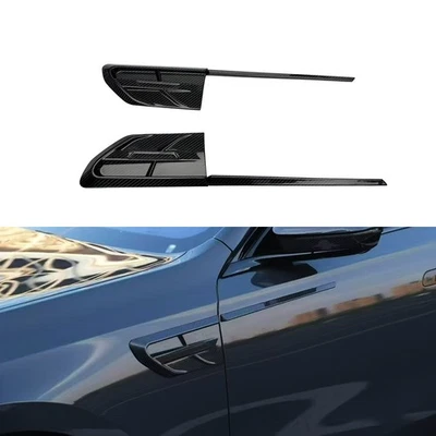 适用于宝马 7 系列 I7 G70 2023-2024 Bodykit DRY 碳纤维侧挡泥板饰边 — 第 1/4 张图片