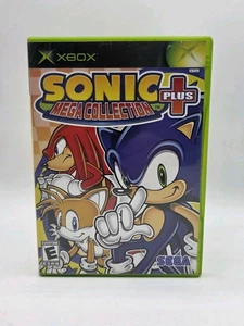 Sonic Mega Collection Plus Original Xbox Komplett mit Registrierung Getestet Funktioniert - Bild 1 von 8