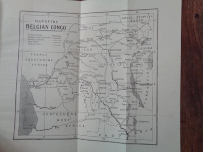 1926 AN AFRICAN ELDORADO THE BELGIAN CONGO by BARNS MAPS 23 PLTS HUNTING PYGMIES - Image 1 of 4
