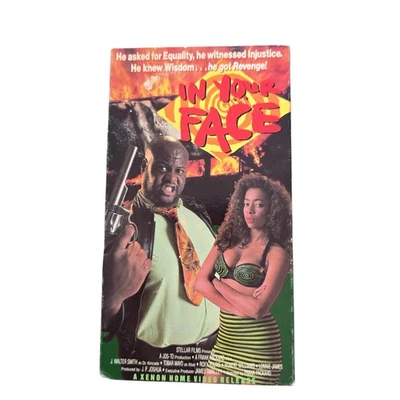 In Your Face (VHS, 1990, Xenon Home Video) J. Walter Smith, Tobar Mayo - Image 1 of 4