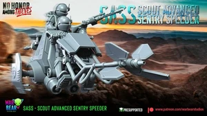 Scout Advanced Sentry Speeder compatible star wars legion - Picture 1 of 1