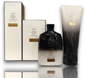 Oribe Gold Lust shampoo riparatore e ripristinatore 8,5 once e balsamo 6,8 oz. Set - Foto 1 di 1