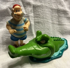 Crock The Crocodile And Shee From Disney Peter Pan PVC Toy - Picture 1 of 11